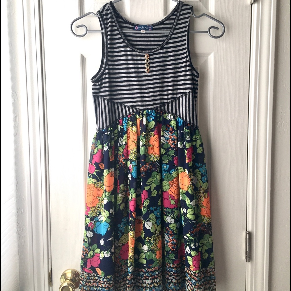 Truly Me Knit sleeveless dress EUC